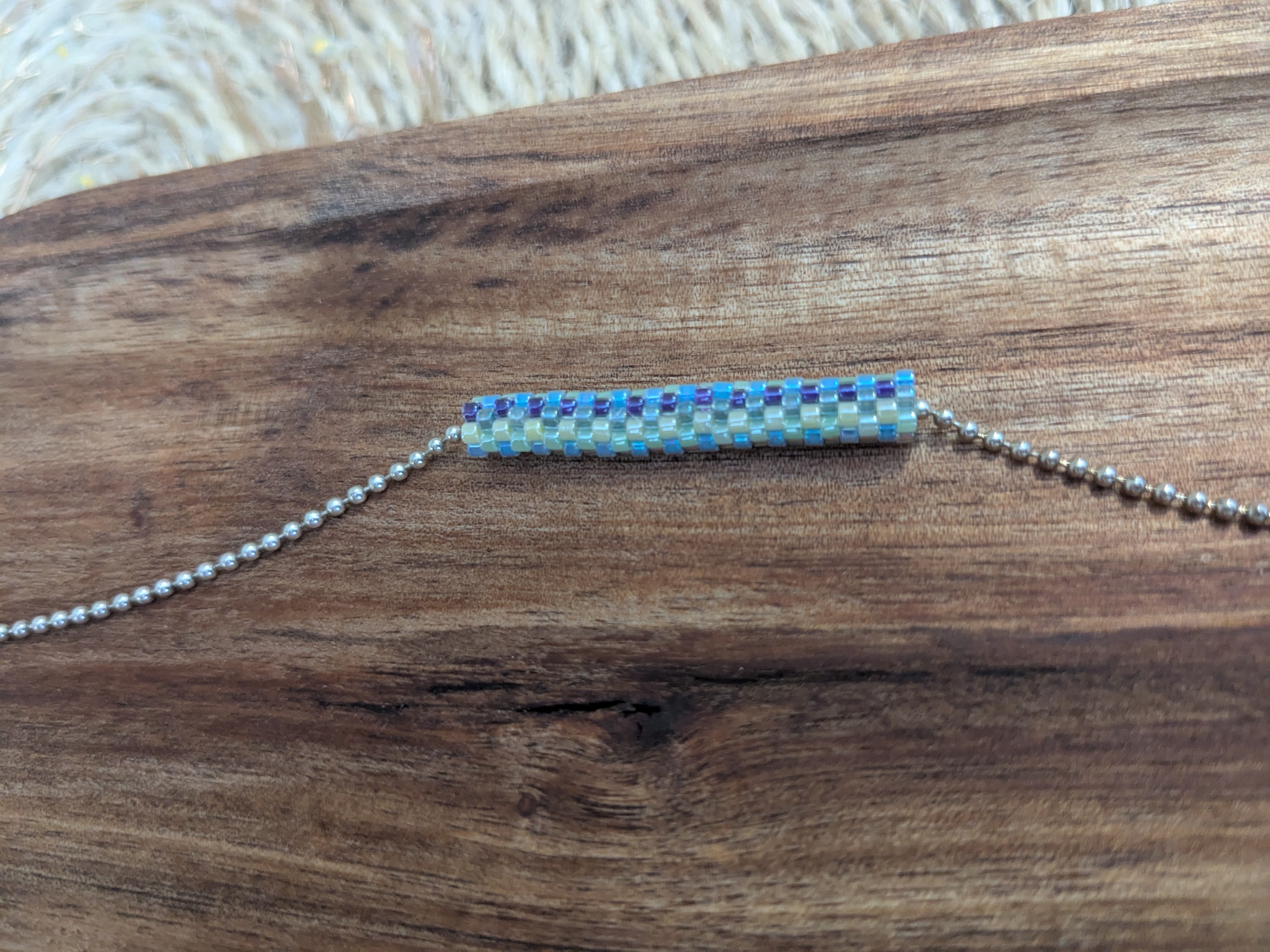 Bracelet Barrette en perles Multicolore - Image 3