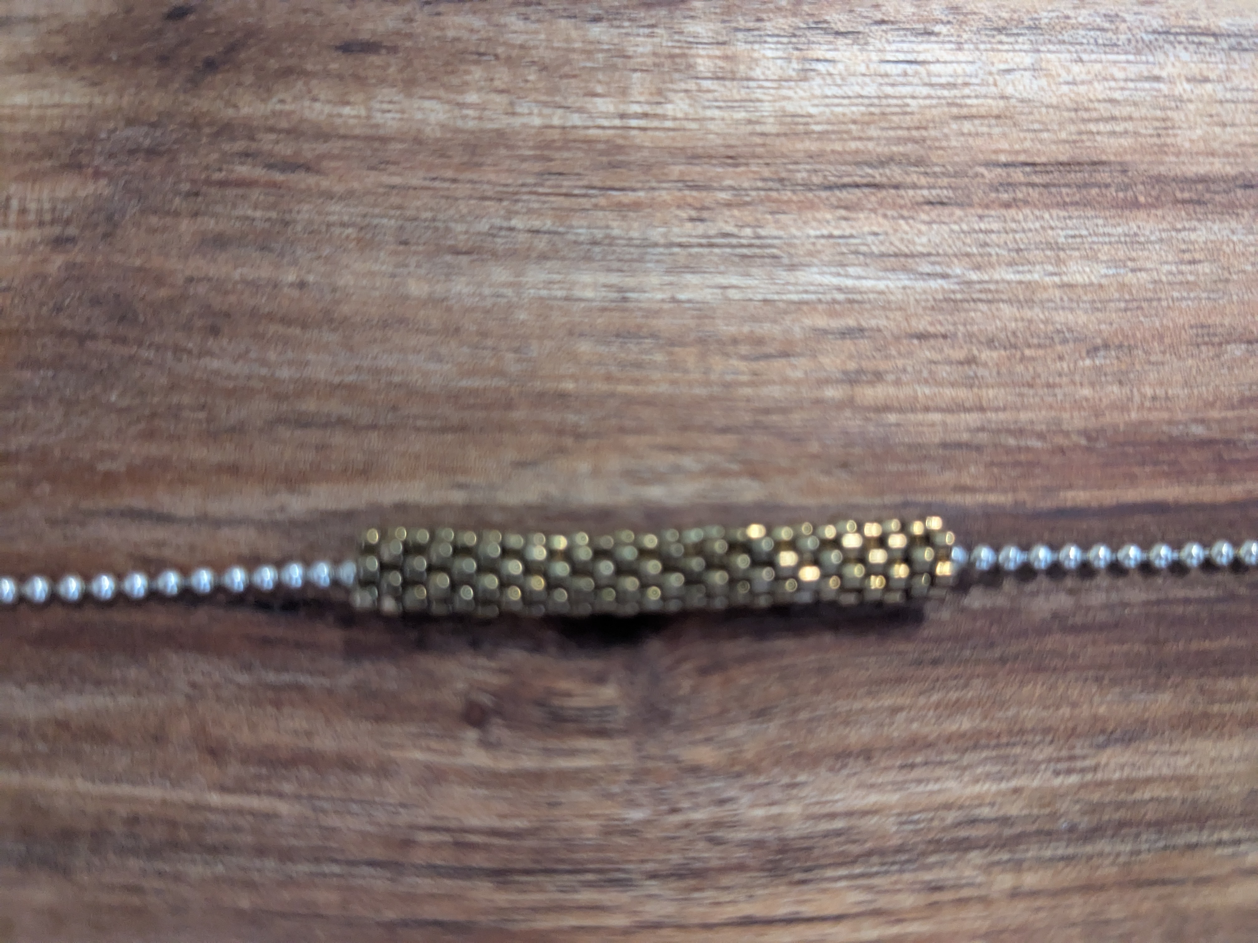 Bracelet Barrette Or Mat