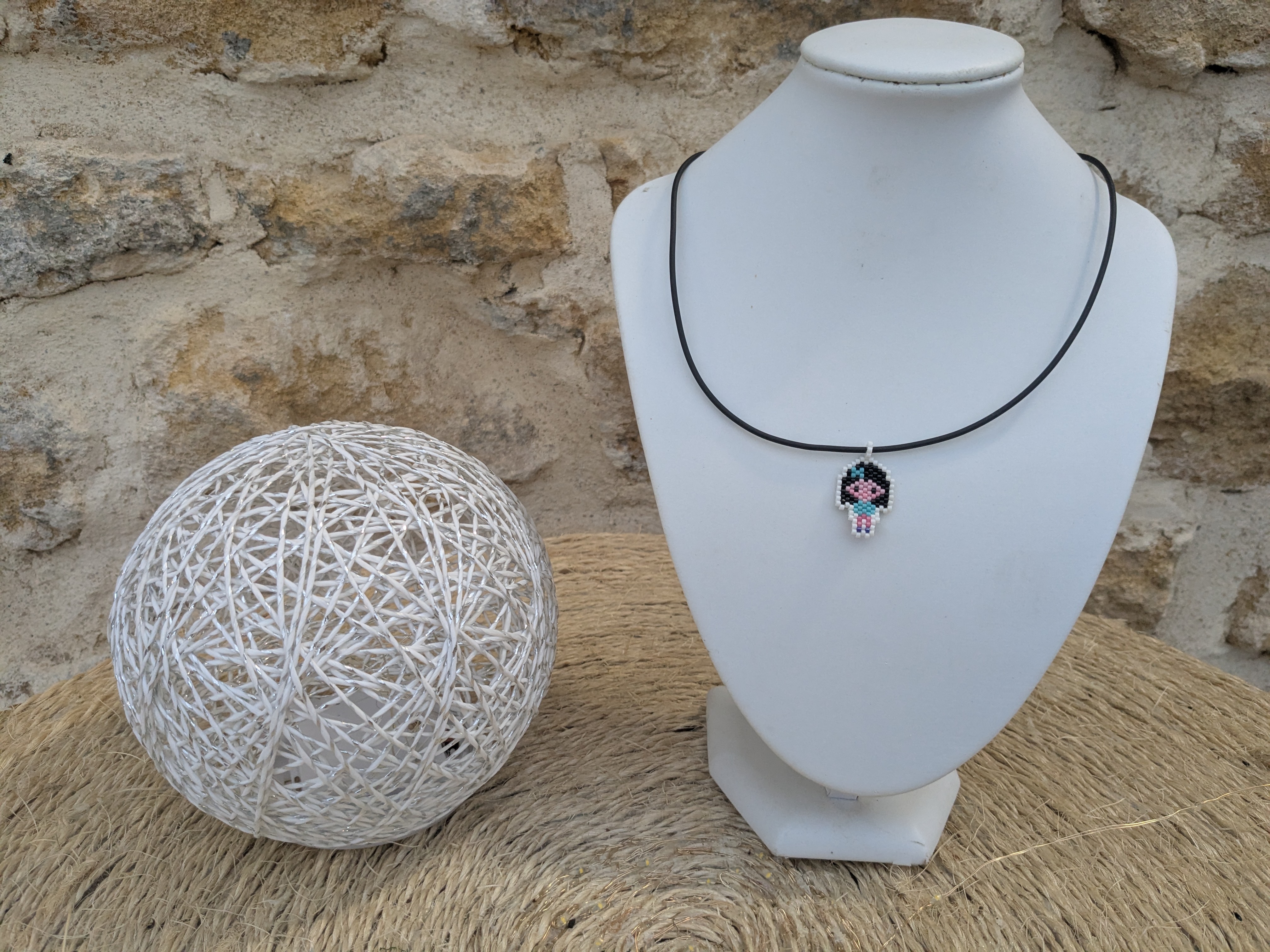 Pendentifs personnages - bleu