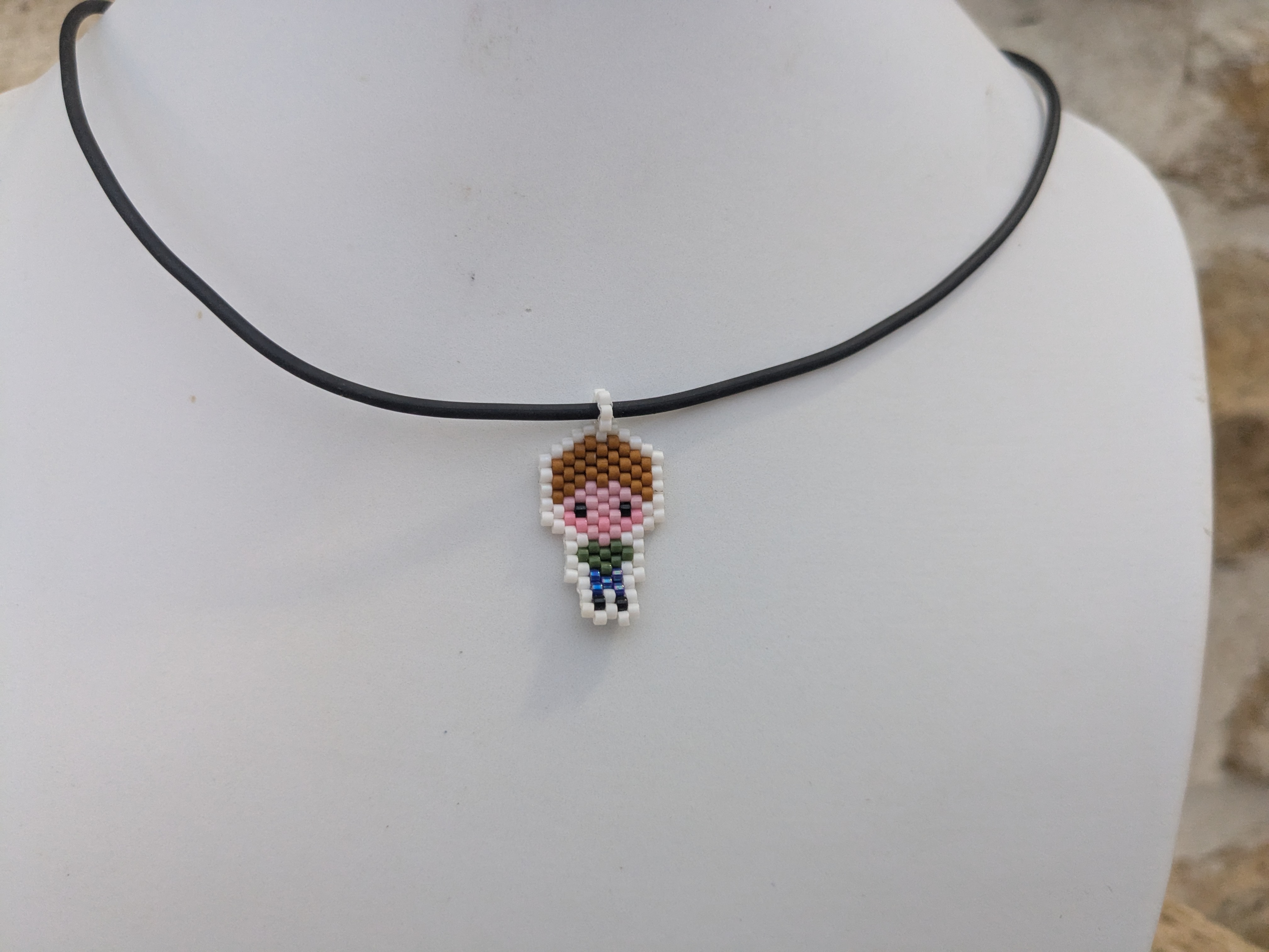 Pendentifs personnage - vert - Image 2